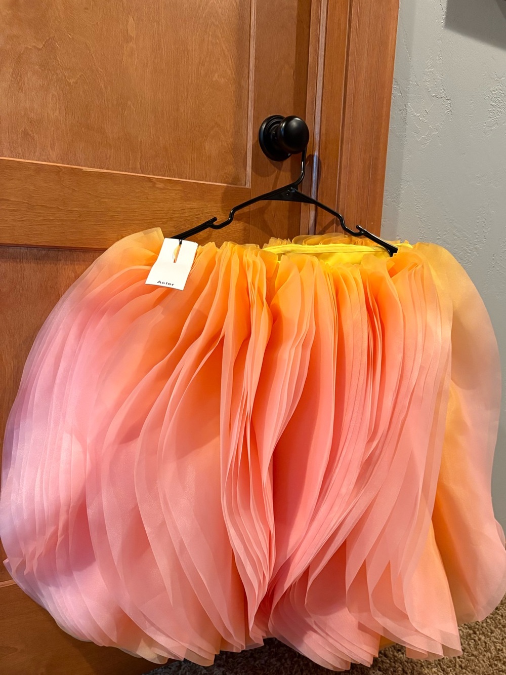 Acler otley strapless petal mini dress Size 8 - Picture 7 of 8